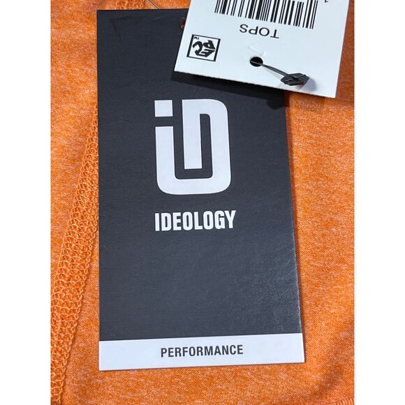 Ideology Womens Orange Shock Tank Top X-Large Lightweight Sleeveless Shirt - Picture 8 of 10